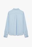 Блуза Koton Button-down blouse, Blue - фото 2