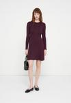 Платье Vero Moda VMJUNO O NECK SKATER DRESS, Winetasting/Bordeaux - фото 2