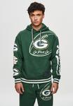 Толстовка с капюшоном Recovered Sweatshirt NFL Packers Go Pack Go, зеленый - фото 2