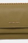 Кожаная сумка Michael Michael Kors, зеленый - фото 4