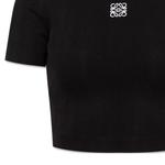 Футболка женская Loewe короткая, черный - фото 2