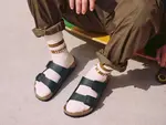Носки Stripe Unisex Crew Socks Birkenstock, бежевый - фото 3