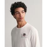 Футболка Gant Reg Medium Archive Shield, белый - фото 4