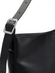 Кожаная сумка через плечо Jil Sander, черный - фото 3