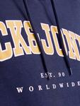 Толстовка с капюшоном и темно-синим пиджаком JACK & JONES PLUS - фото 6
