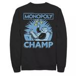 Мужской свитшот Monopoly Champ Money Toss Licensed Character - фото