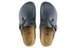 Тапочки boston natural leather 'blue' Birkenstock, синий - фото 2
