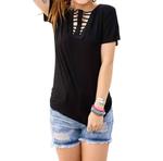 Переверните и переверните топ в черном цвете Crazy Train - фото 2