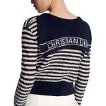 Трикотаж женский Dior, темно-синий - фото 3