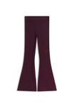 Брюки Bershka Trousers, Dark Red - фото 3