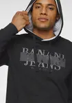 Толстовка Bruno Banani с капюшоном и фирменным принтом спереди, черный - фото 3