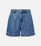 Хило плиссированные джинсовые шорты 7 For All Mankind, Hilo - фото