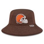 Мужская панама New Era Heather Brown Cleveland Browns - фото