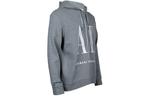 Толстовка с принтом логотипа ARMANI EXCHANGE, темно-серый - фото 5