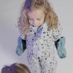 Детские утеплённые перчатки 500 - фото