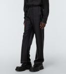 Шелковые брюки Prada, черный - фото 3