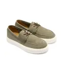 Кожаные мокасины Calvin Klein, зеленый - фото 3