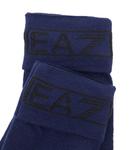 Перчатки мужские Ea7 акриловые, синий - фото 3