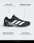 Спортивная обувь ADIDAS PERFORMANCE Adizero Ubersonic 5, черный - фото 4