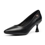 Туфли женские на высоком каблуке Aokang, бежевый - фото