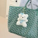 Плюшевый брелок медведь 15 см высота Oloy - фото 3