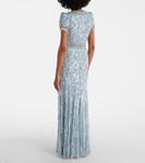 Украшенное платье Roxy Jenny Packham, Sky - фото 3