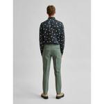 Брюки Selected Slim Oasis, зеленый - фото 3