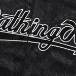 Рубашка Baseball в камуфляжную полоску A BATHING APE, серый - фото 6