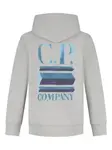 Худи с принтом-логотипом C.P. Company Kids, серый - фото 2