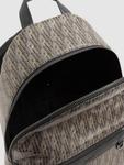 Рюкзак Flynn Monogram Print из Coated Canvas Reiss, Grey/Multi - фото 4