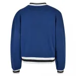 Куртка Urban Classics Oversized College bomber, синий - фото 4