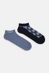 2 пары носков Hugo, темно-синий - фото