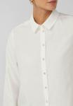 Блуза s.Oliver BLACK LABEL Button-down blouse, Creme/Off-White - фото 3