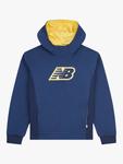 Детский худи с логотипом Hoops New Balance, Nb Navy - фото 7