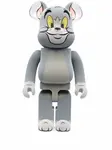 Фигурка be@rbrick tom, 72х35 см, Medicom Toy, серый - фото