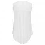 Футболка без рукавов Only Jette, белый - фото 4