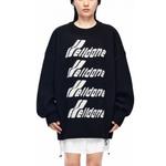 Джемпер с вышитым логотипом WE11DONE, черный - фото 6