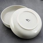 Набор тарелок KONSIMO, 18x5x18 см, бежевый - фото 2