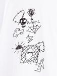 Футболка Poetic Collective Doodle Sketch T-Shirt, white - фото 4