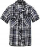 Рубашка Brandit Roadstar Shirt, цвет Black/Anthracite - фото