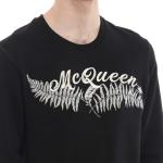 Свитер мужской черный Alexander McQueen - фото 6