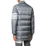 Куртка с капюшоном 4 bar down THOM BROWNE, серый - фото 6