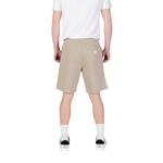 Бежевые хлопковые бермуды Replay, бежевый - фото 4