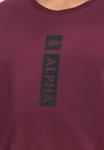 Футболка Alpha Industries PP T, Dark Cherry/Dark Red - фото 4