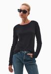 Топ OXXO CREW NECK SLIM FIT, Black - фото