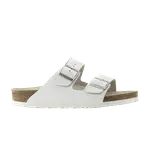 Кроссовки Birkenstock Arizona Natural Leather White, белый - фото