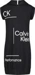 Платье-свитшот с капюшоном Calvin Klein для девочек, Black Clinched Hem - фото