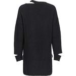 Футболка с вырезом лодочкой мини PINKO, черный - фото 3