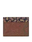 Кардхолдер пейсли ETRO, коричневый - фото