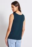 Топ Street One V-NECK, Türkis/Blue - фото 3